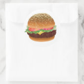 Autocollants Hamburger (Sac)
