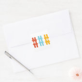 autocollants hashtag (Enveloppe)
