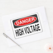 Autocollants haute tension (Enveloppe)