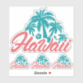 Autocollants Hawaii (Feuille)