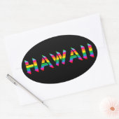 Autocollants Hawaii Rainbow (Enveloppe)