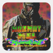 Autocollants Hazmat Mel "SporeFog !" (Devant)