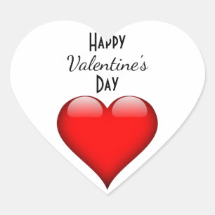 Autocollants Heureuses Saintes-Valentin