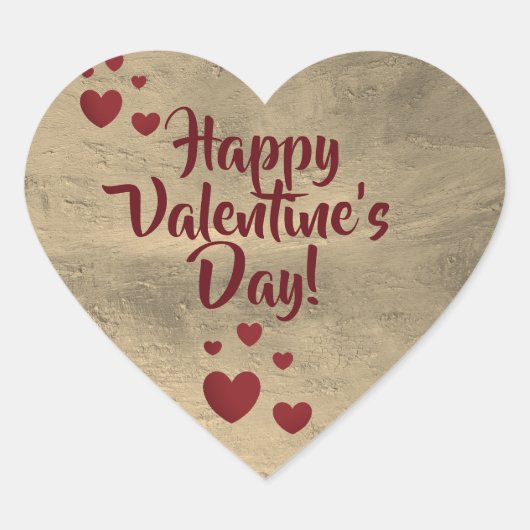 Autocollants Heureuses Saintes-Valentin par DAL (Devant)