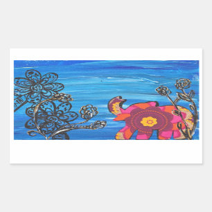 Autocollants heureux d'éléphant