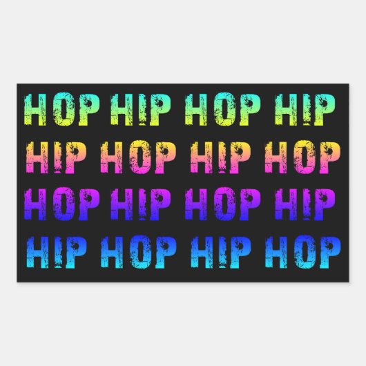 Autocollants HIP HOP (Devant)