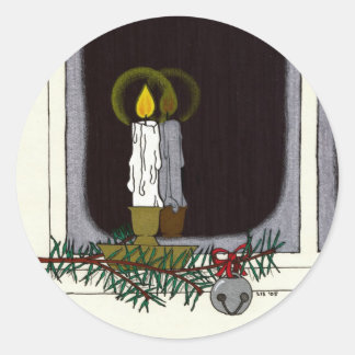 autocollants hiver Réflexions