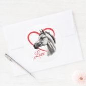 Autocollants Horse Love (Enveloppe)