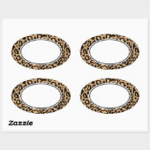 Autocollants Imprimé Animal Léopard (Feuille)