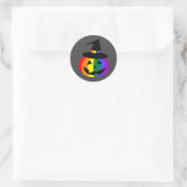 Autocollants Jack-O'-Lantern LGBT+ Fierté (Sac)