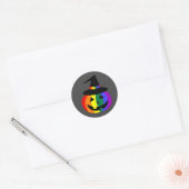 Autocollants Jack-O'-Lantern LGBT+ Fierté (Enveloppe)