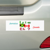 Autocollants Jamaïcains-Canadiens (En voiture)