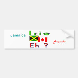 Autocollants Jamaïcains-Canadiens