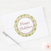 Autocollants Joyeuses Fêtes (Enveloppe)