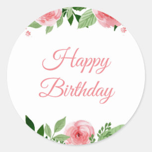 Autocollants Joyeux Anniversaire