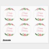 Autocollants Joyeux Anniversaire (Feuille)