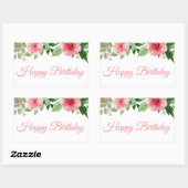 Autocollants Joyeux Anniversaire (Feuille)