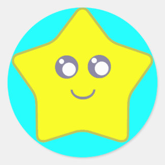 Autocollants Kawaii Star