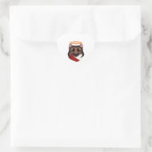 Autocollants Kitty Christ (Sac)