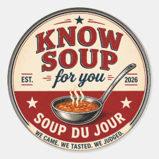 autocollants "Know Soup for You"