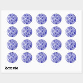 Autocollants Langues Bleues (Feuille)