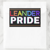 Autocollants Leander PRIDE, papier sans acide (Sac)