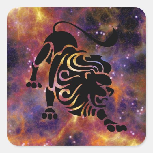 autocollants leo lion (Devant)