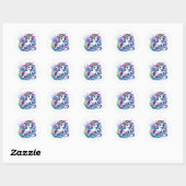 Autocollants Licorne (Feuille)