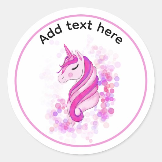 Autocollants licorne (Devant)