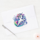 Autocollants Licorne (Enveloppe)