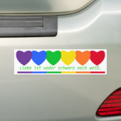 Autocollants Liebesfarben (En voiture)