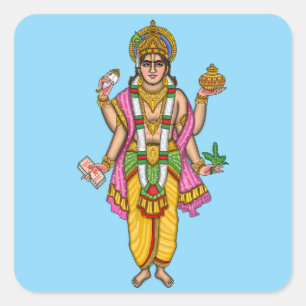 Autocollants Lord Dhanvantari