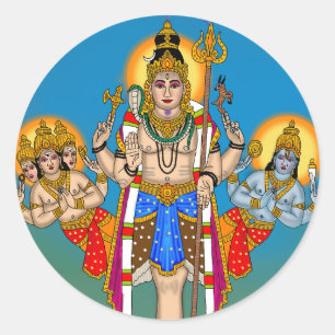 Autocollants Lord Ekpada Shiva