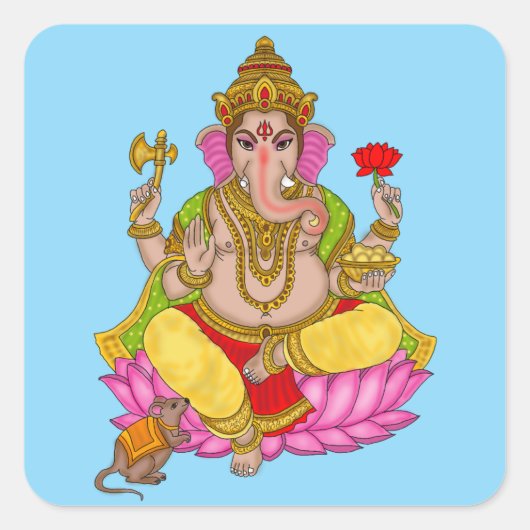 Autocollants Lord Ganesha (Devant)
