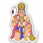 Autocollants Lord Hanuman (Recto)