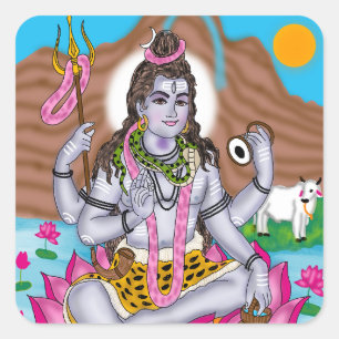 Autocollants Lord Shiva