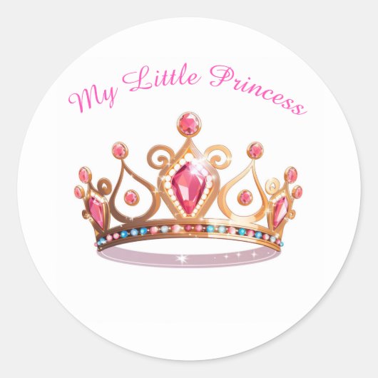 Autocollants Ma Petite Princesse (Devant)