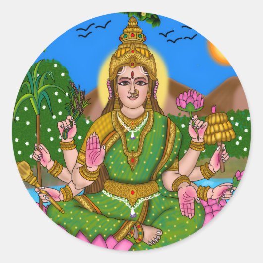 Autocollants Mahalakshmi (Devant)