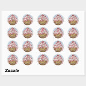 Autocollants Maison Cupcake (Feuille)