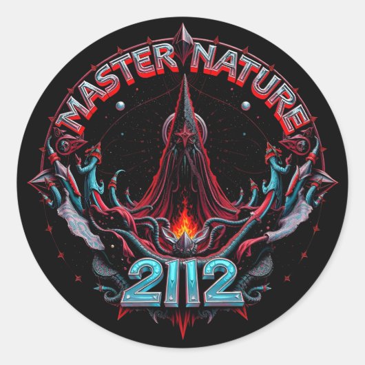 Autocollants Master Nature 2112 Space Trippin' (Devant)