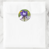 AUTOCOLLANTS MEILLEURE AMIE Fleurs d'Iris Violet C (Sac)