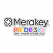 Autocollants Merakey PRIDE (Devant)