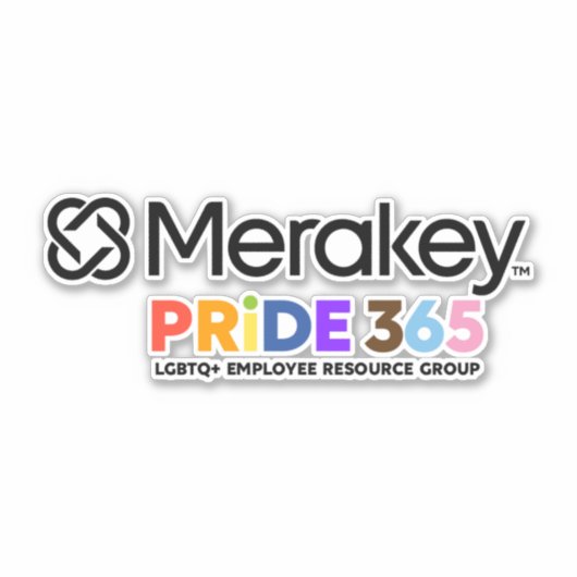 Autocollants Merakey PRIDE (Devant)