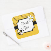 Autocollants Merci Abeille (Enveloppe)