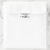 Autocollants Merry & Bright (Sac)