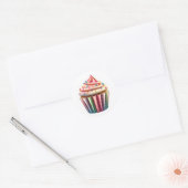 Autocollants Mignon Cupcake (Enveloppe)