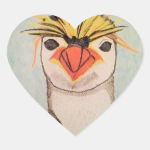 Autocollants mignons de pingouin