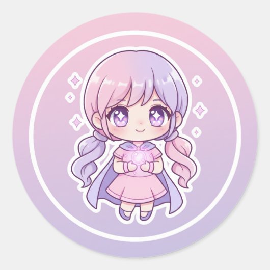 Autocollants mignons kawaii (Devant)