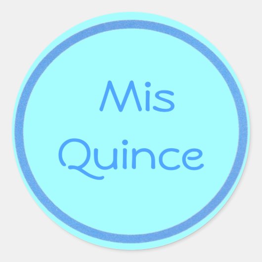 Autocollants Mis Quince (Devant)