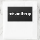 Autocollants Misanthrop (Sac)